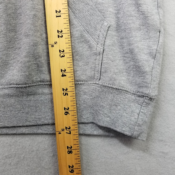Oakley Hoodie Mens Size L Gray Pullover Hooded Sweatshirt Circle Logo - Picture 5 of 9